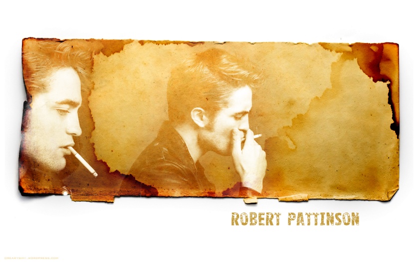 pics of robert pattinson smoking. Premiere Robert Pattinson