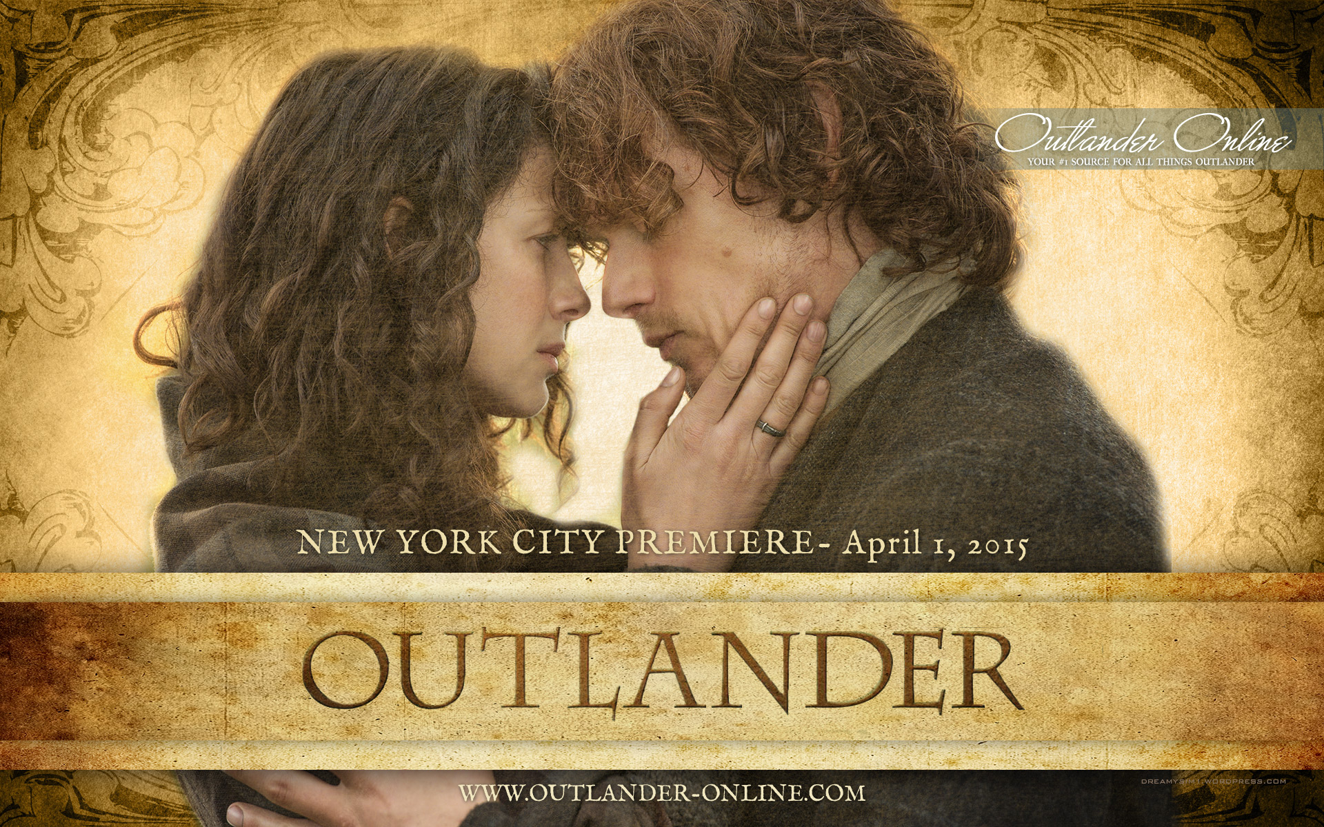 Outlander New York Premiere Poster In My Dreams Afalchi Free images wallpape [afalchi.blogspot.com]